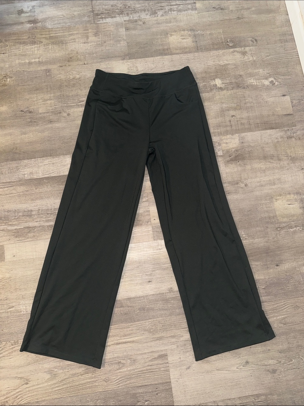 Forrest green Wide-Leg leggings